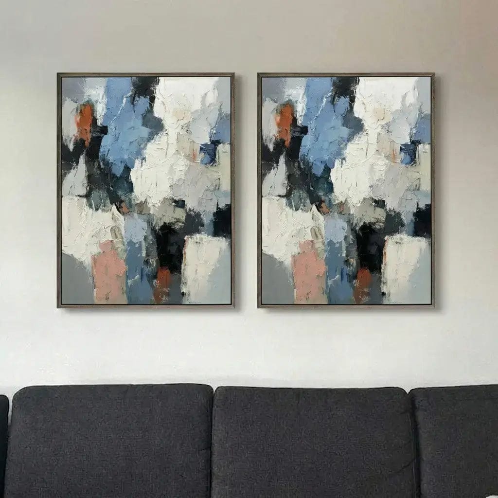 Customer photo review of Colorful Abstract Wall Art #CXV022