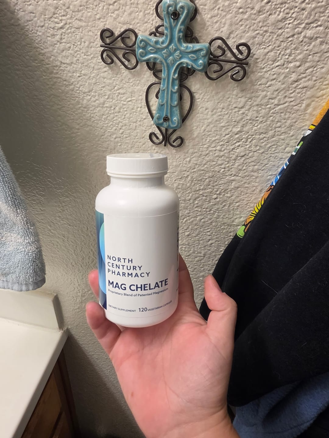 Customer photo review of Magnesium Glycinate Chelate 120 Capsules