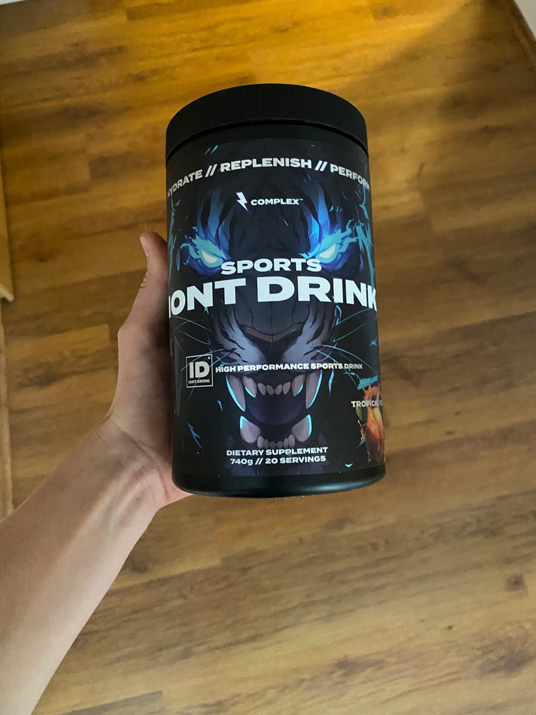 Customer photo review of Dual-Carb Ion Drink