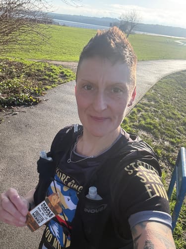 Customer photo review of Real Maple Coffee Gel for Caffeine Boost & Energy
