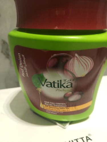 مراجعة بالصور من عميل لمنتج Vatika hair hot oil 500g with onion