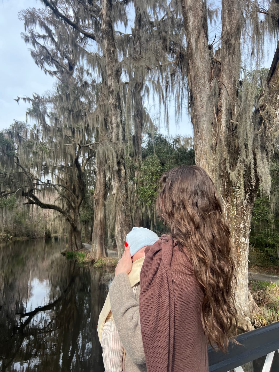 Customer photo review of Nestling Baby™ Nursing Cover