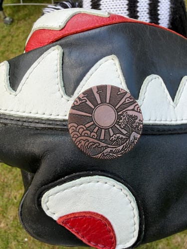 Customer photo review of Hinode Legacy Ball Marker - Copper