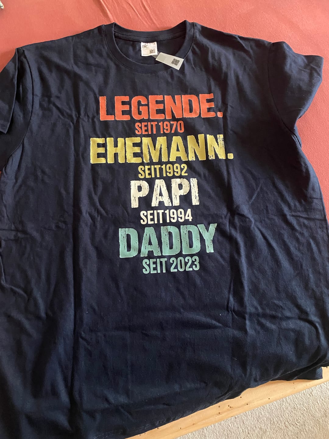 Customer photo review of Geschenkbox Textilien - Klein - Blau