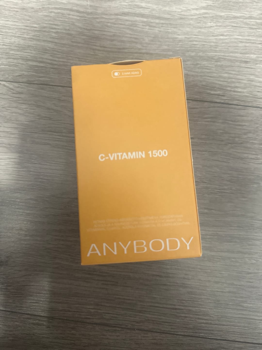 Customer photo review of Anybody C-vitamin 1500