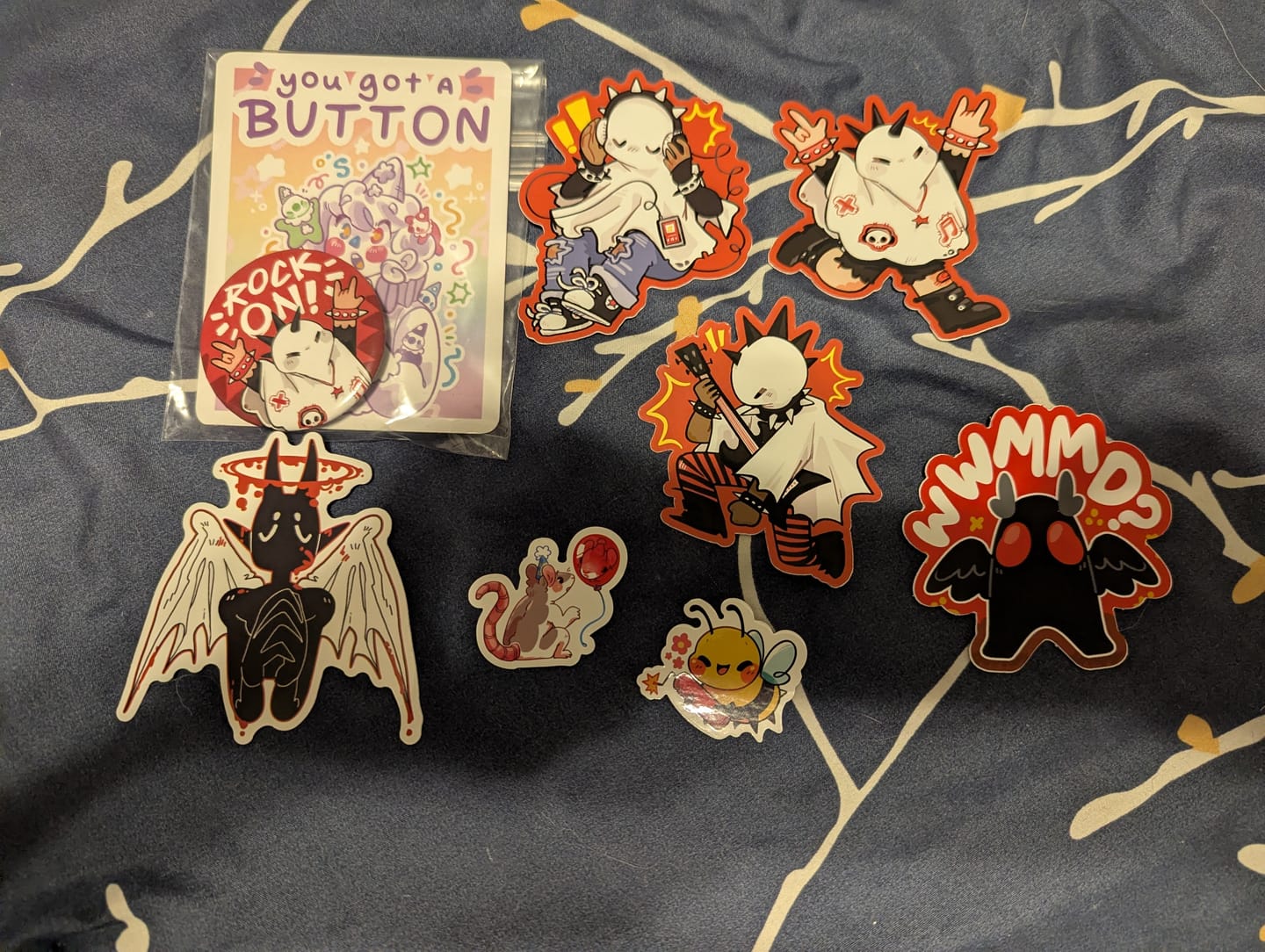 Customer photo review of May Creepy Sticker Club