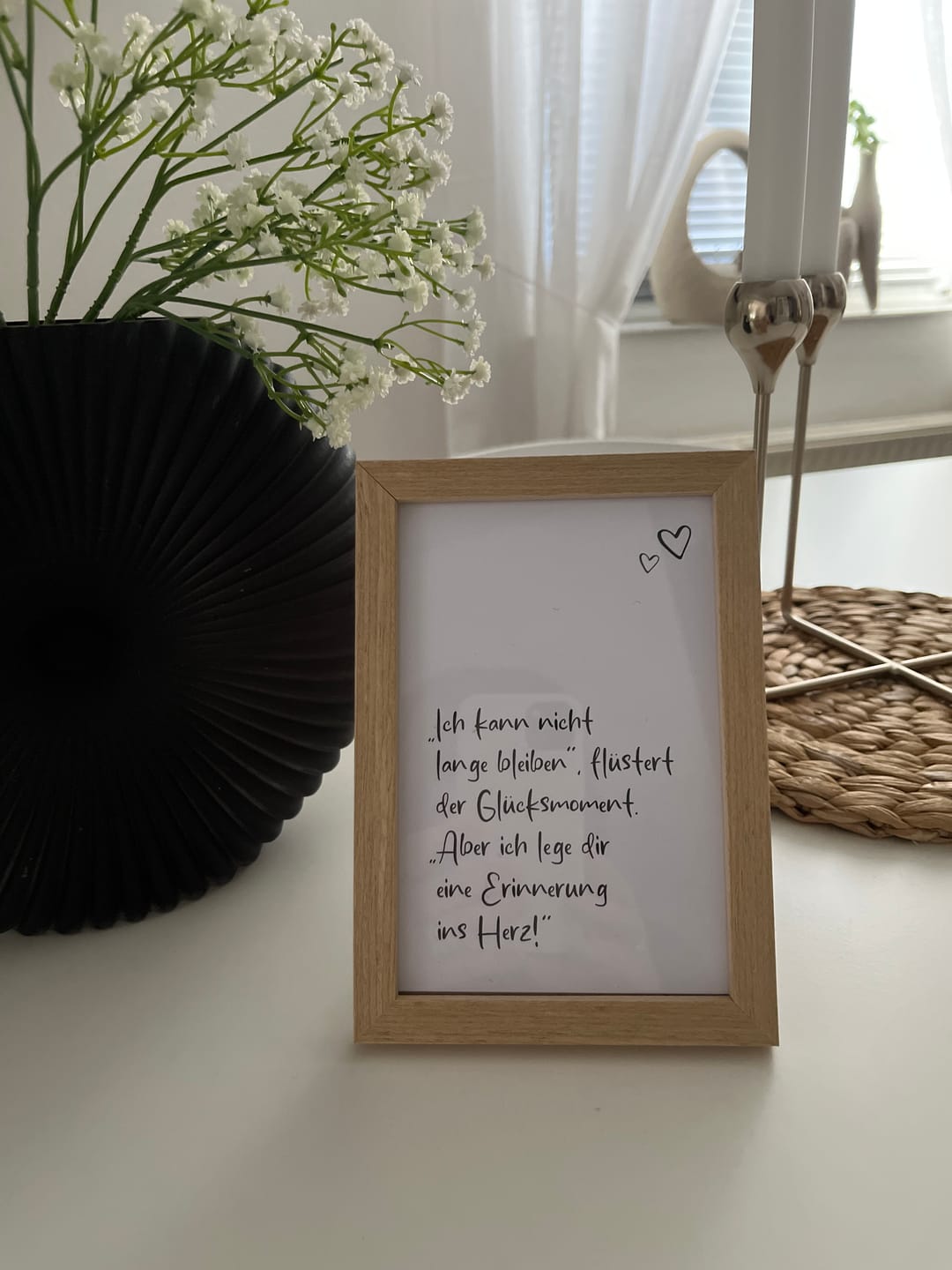 Customer photo review of Glücksmoment · Postkarte