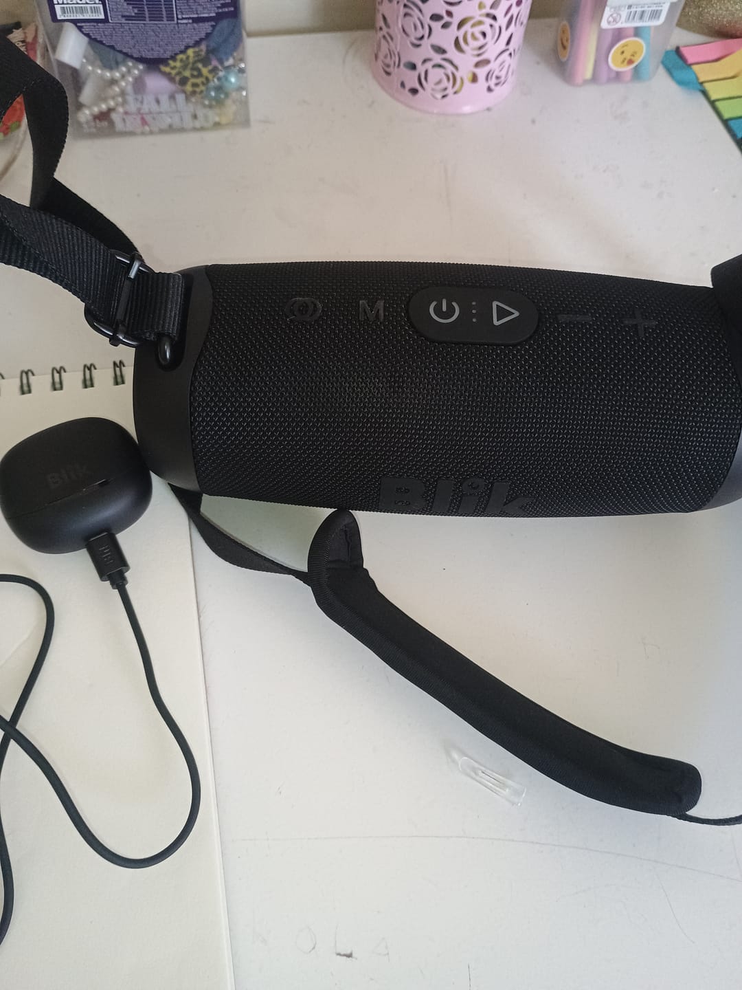 Customer photo review of Parlante Bluetooth Portátil Blik Powerbass30 30W RMS 34 Hrs
