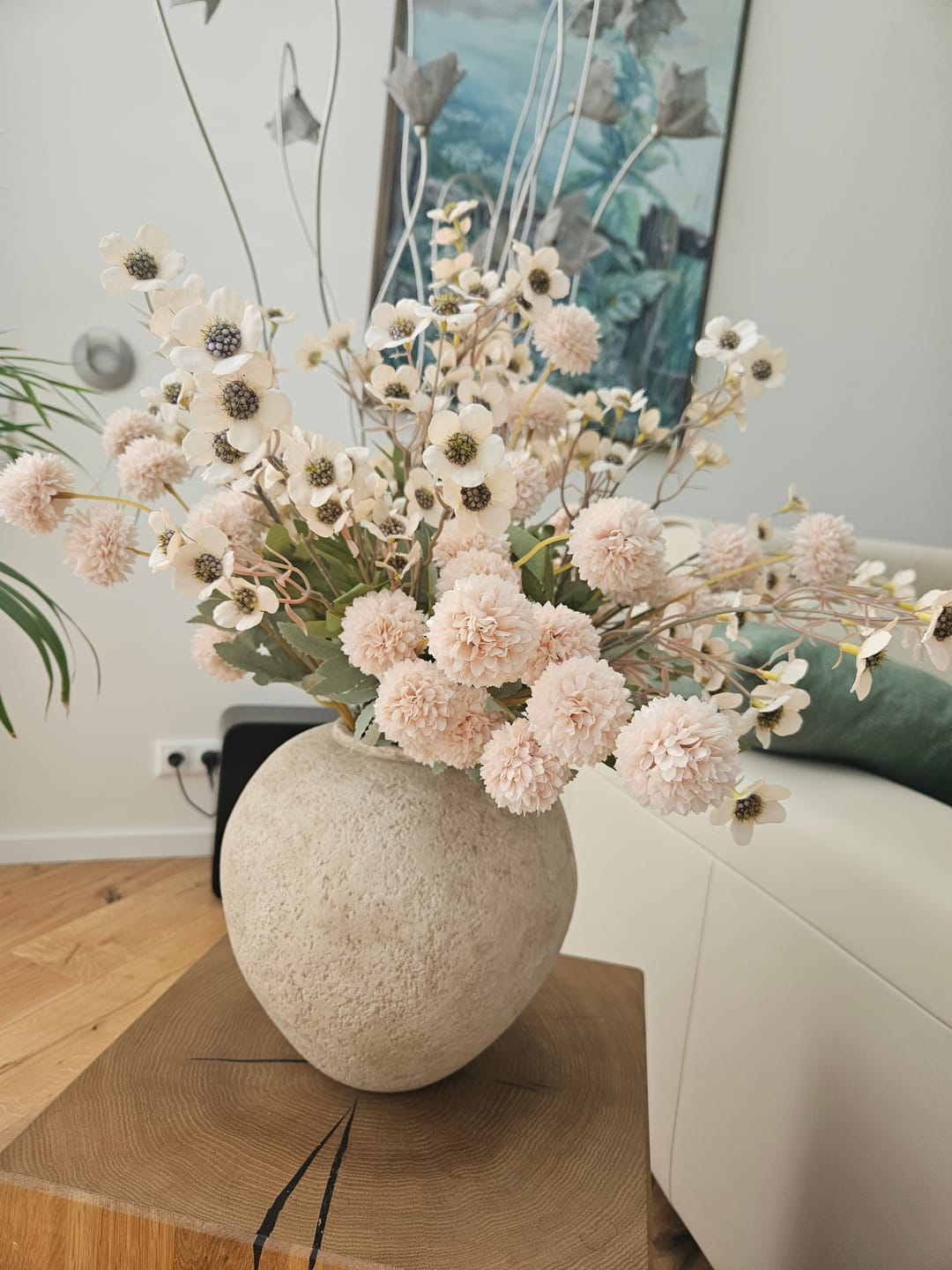 Customer photo review of Wax Arrangement - Crème
