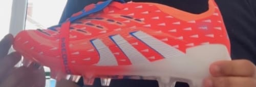 Customer photo review of Adidas Predator Elite Fold-over Tongue FG Coral Blaze - Coral/Blanc/Orange