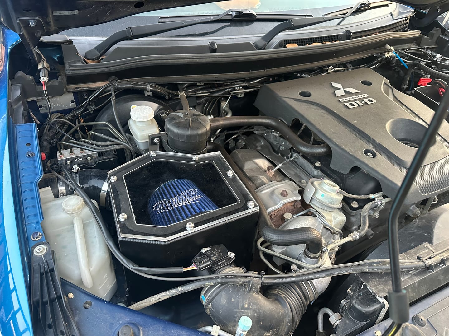 Customer photo review of Custom Air box to suit Mitsubishi MQ / MR Triton