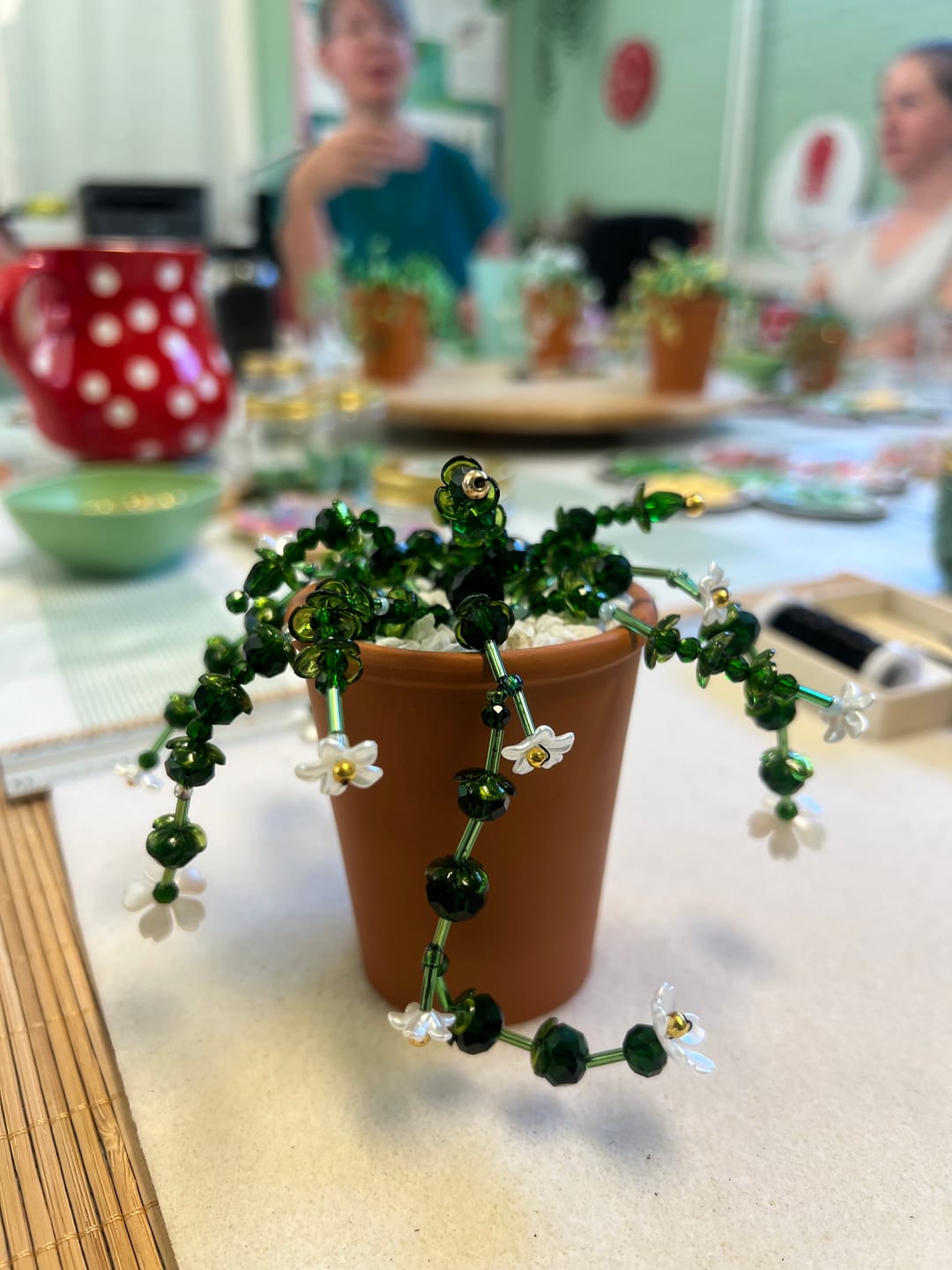 Customer photo review of Workshop: Maak je eigen kralenplantje (meest gekozen)
