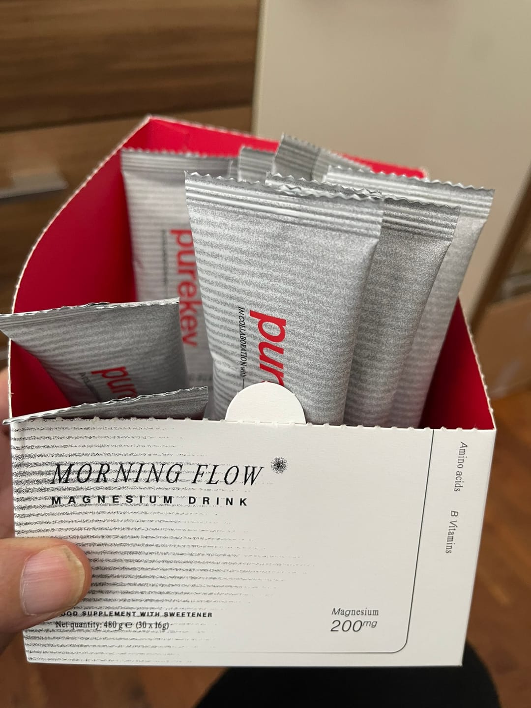 Customer photo review of Morning Flow Magnesium