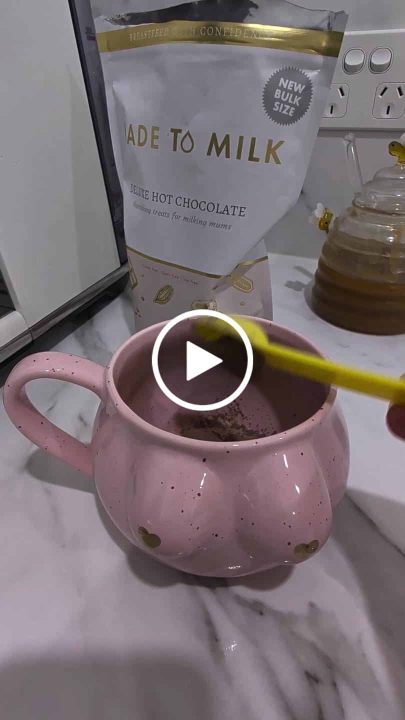 Customer video review of Deluxe Lactation Hot Chocolate - GF, DF & SF