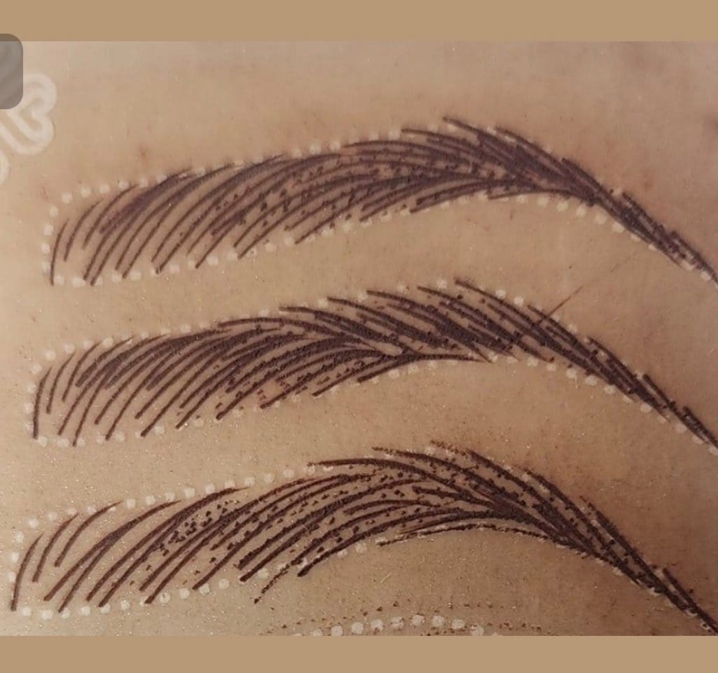 Customer photo review of Ombre Brow & Pixel Stroke Course and Kit Bundle