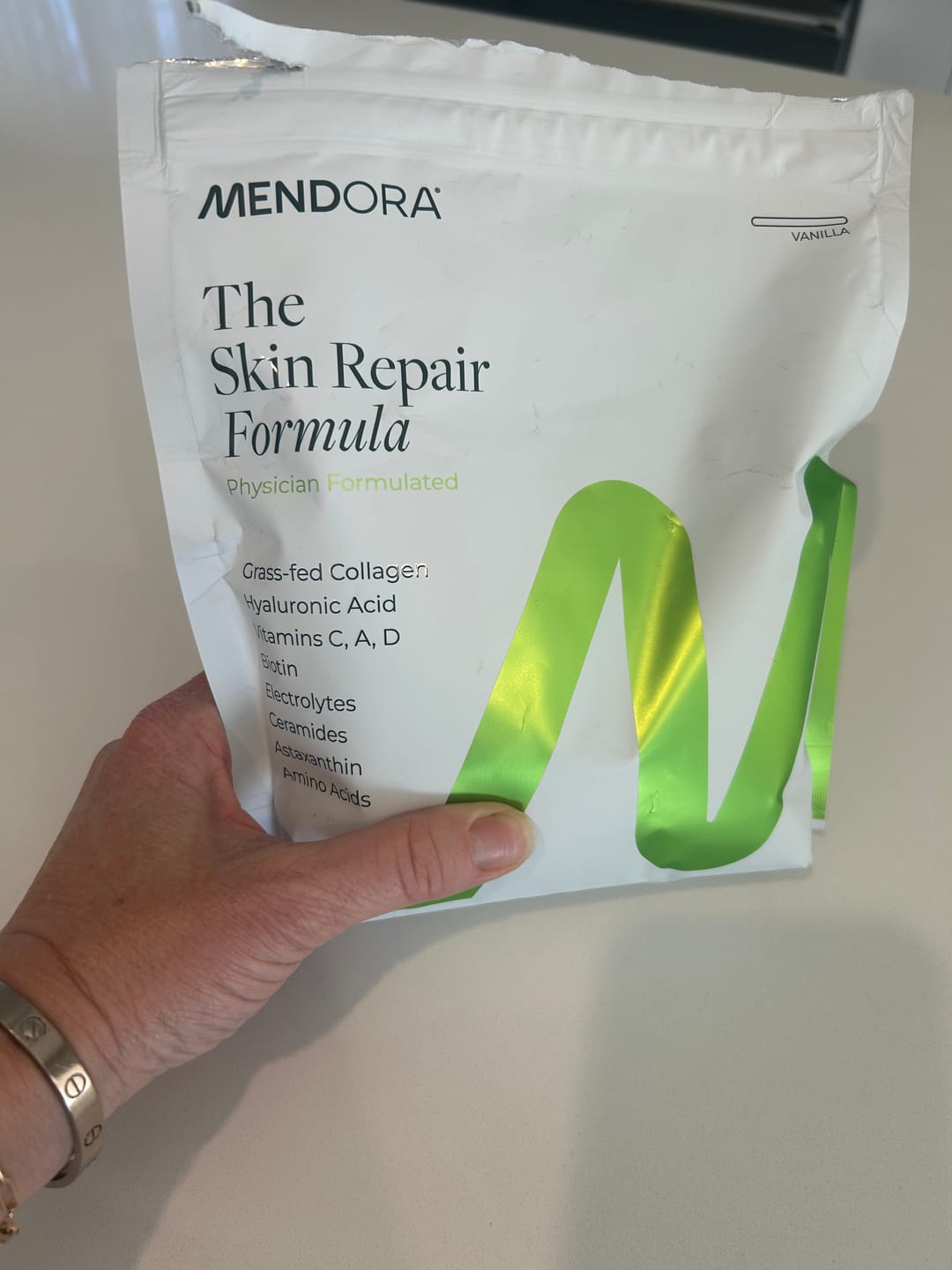 Customer photo review of The Skin Repair Formula
