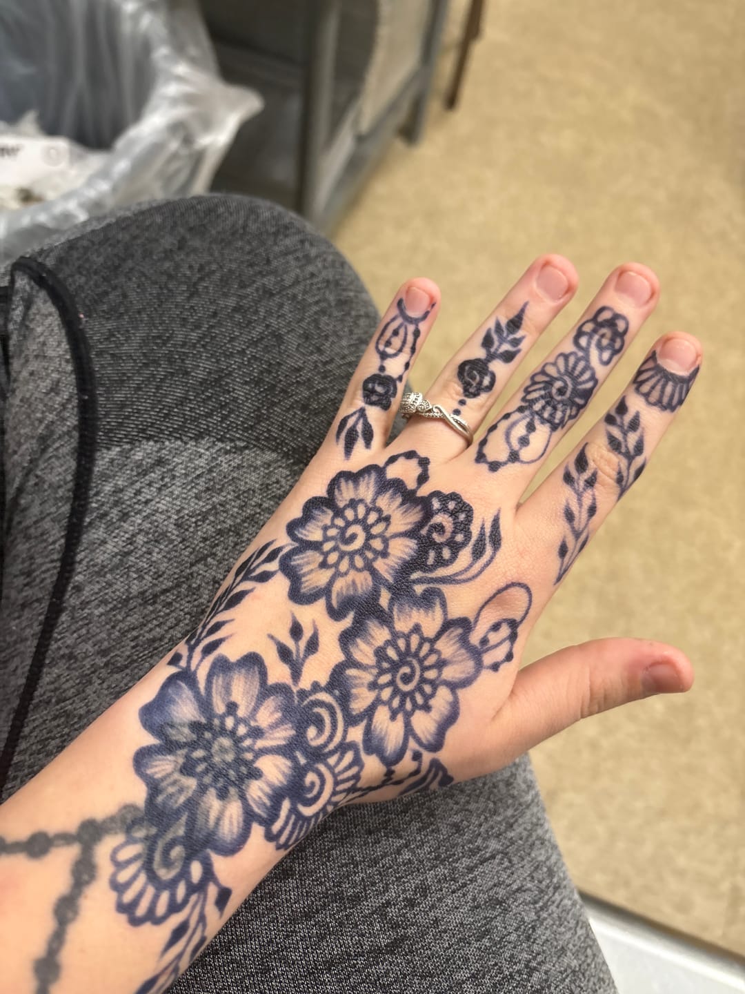 Customer photo review of Jagua Tattoo Kit (1 oz)