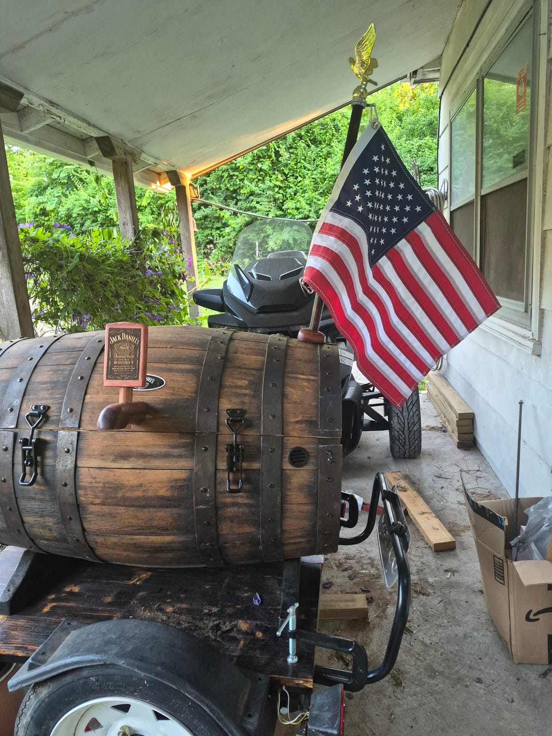 Customer photo review of 16" x 24" American Flag