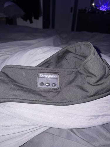 Customer photo review of CozyBand Wireless Headphones