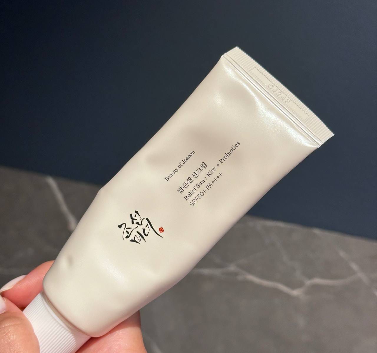 Customer photo review of Saules aizsargkrēms ar probiotiķiem Beauty of Joseon Relief Sun Rice Probiotics SPF50