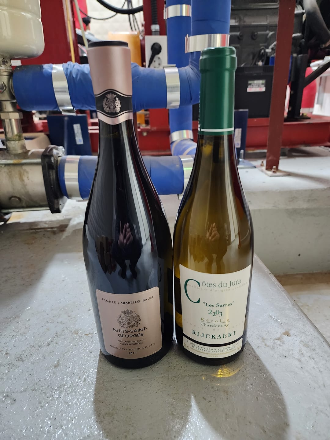 Customer photo review of Domaine Rijckaert Cotes du Jura Les Sarres Chardonnay 2023