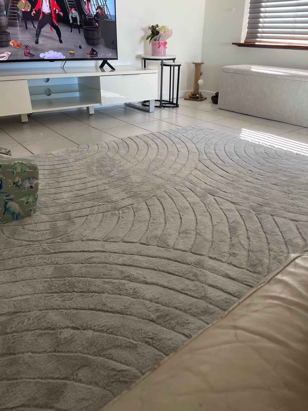 Customer photo review of Designer Relax Mat - 35mm Thick Foam Base