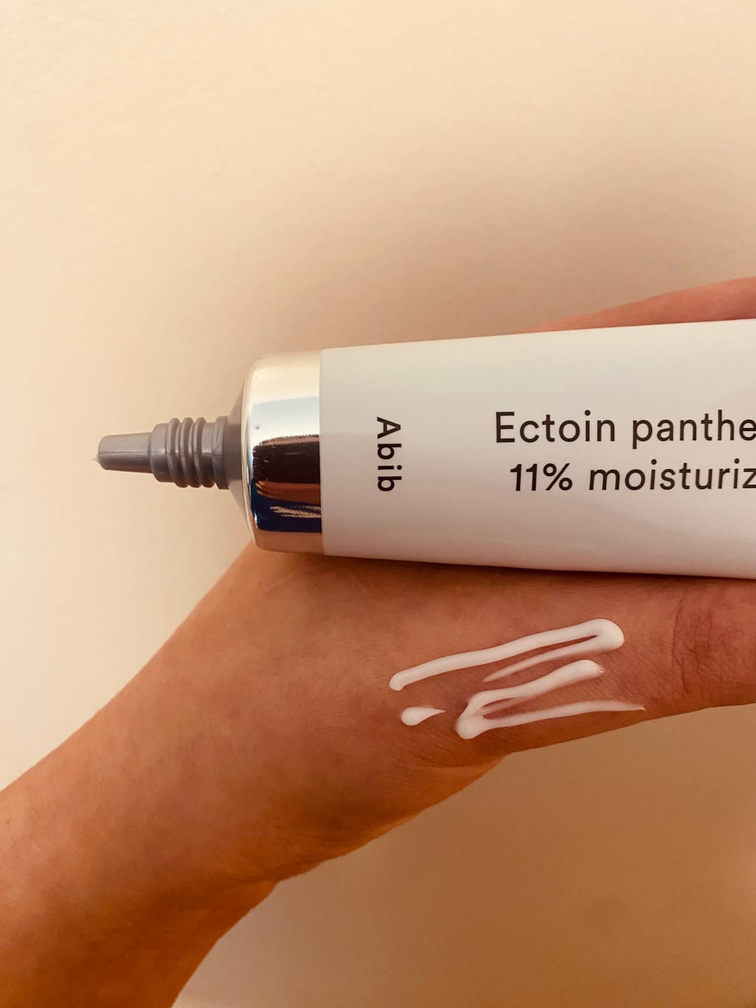 Customer photo review of Ectoin Panthenol 11% Moisturizer Barrier Tube