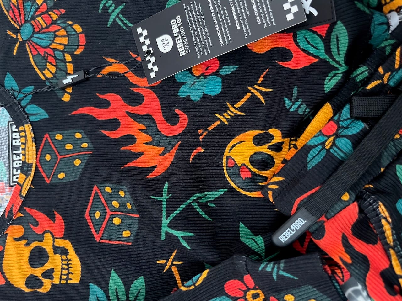 Customer photo review of Organic Ribbed Set in Inkworks