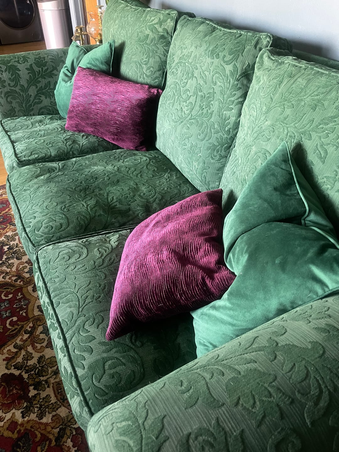 Customer photo review of Fabric Paint -- Dark Green