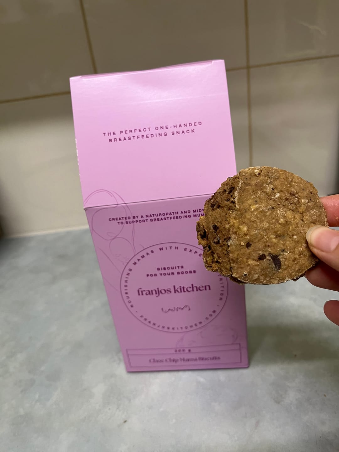 Customer photo review of Triple Chocolate Mama Biscuits