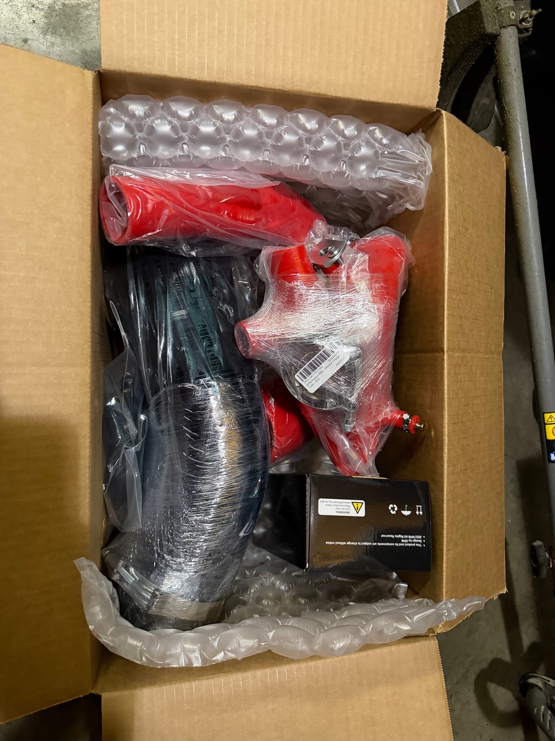 Customer photo review of RPM Polaris RZR Turbo R & PRO XP/S Turbo Silicone Intake J-Tube, Charge Tube W/ BOV, & Intake Tube KIT