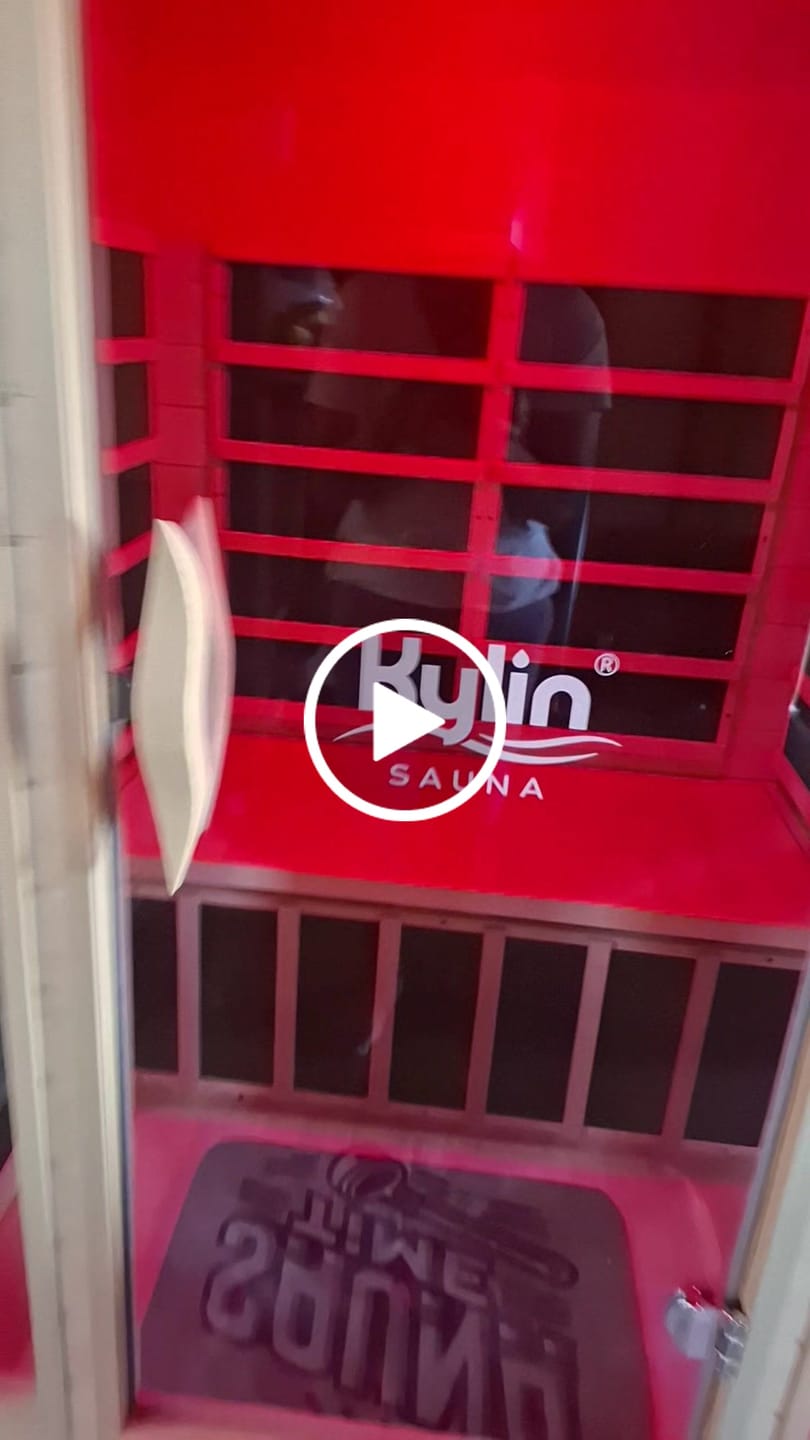 Customer video review of Kylin Full Spectrum Low EMF Carbon Far Infrared Sauna 2 people - K8200 FS
