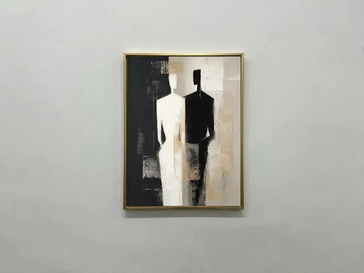 Customer photo review of Minimalist Figure Painting #ZRV008