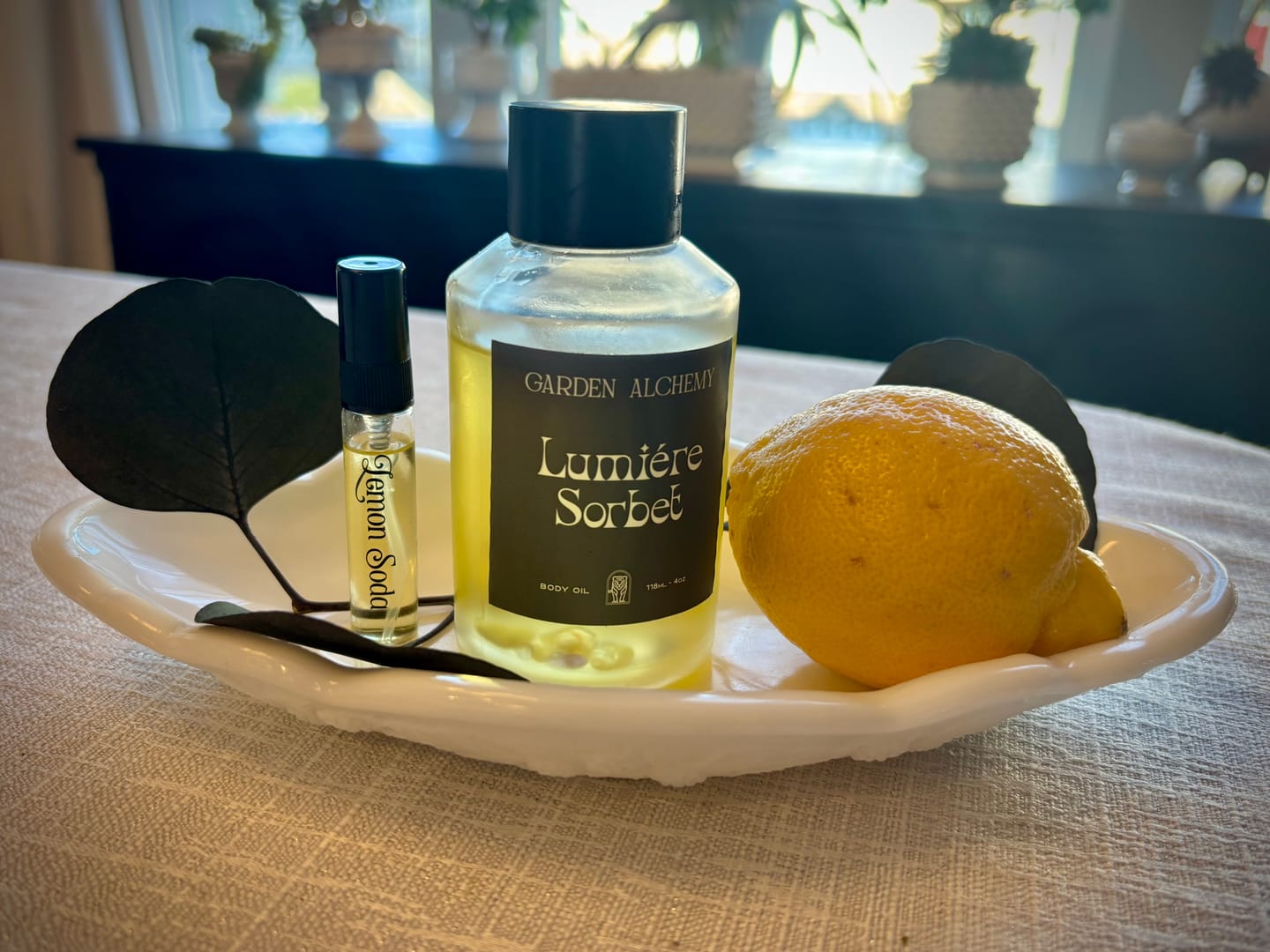 Customer photo review of LUMIERE SORBET BODY OIL