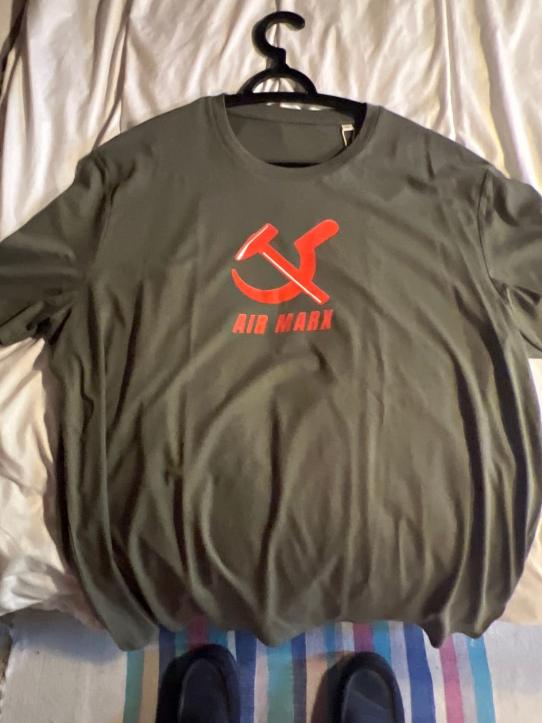 Customer photo review of T-shirt Unisexe 100% Coton Bio Air Marx