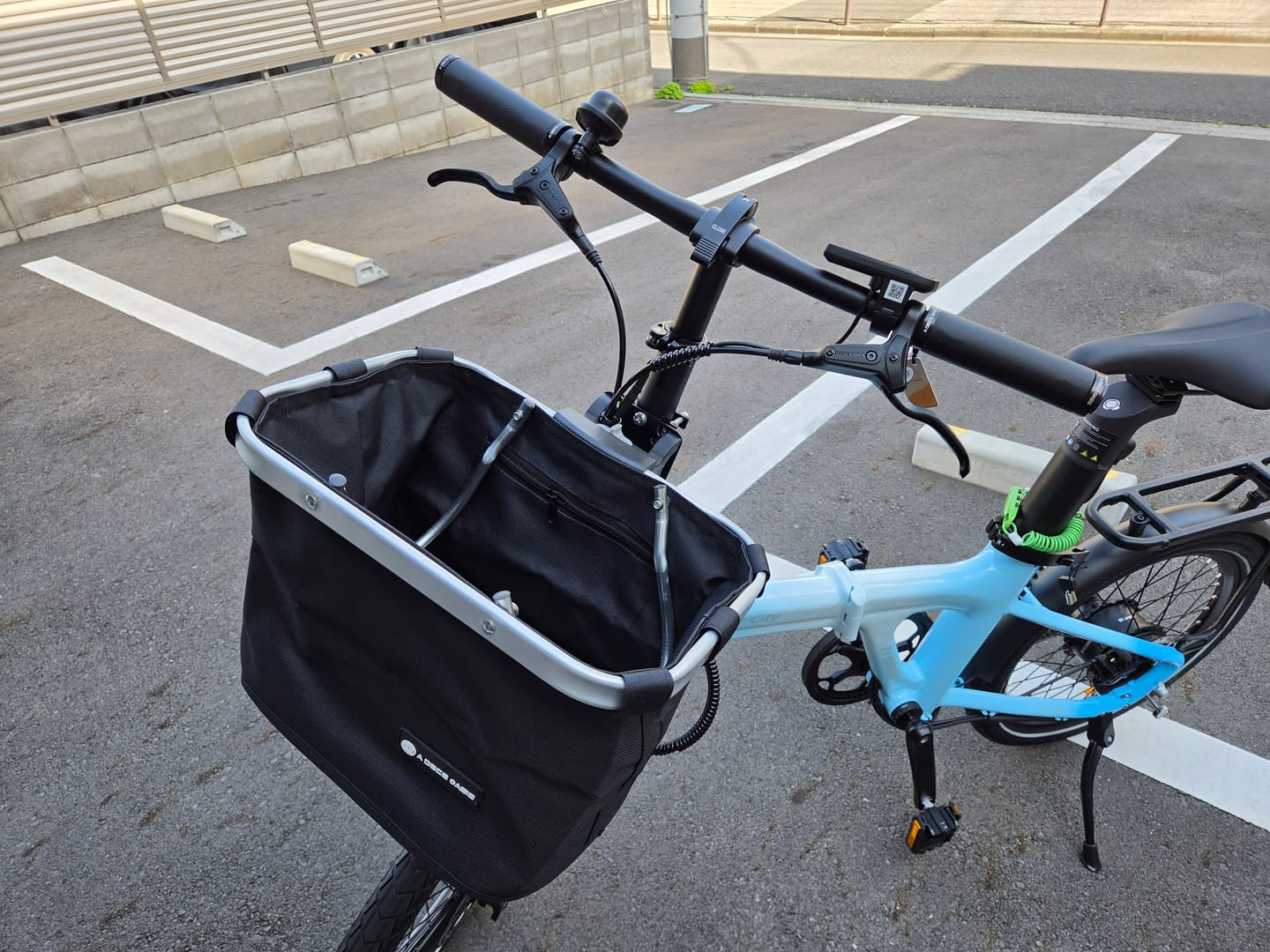 Customer photo review of 取り外し可能な折りたたみ式フロントバスケットバッグ【対応モデル：Air 20、Air 20 Pro、Air Carbon、 Air 20 Ultra】【海外直送 納品期間: 15～25日】