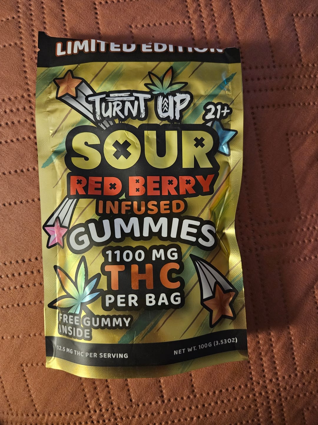 Customer photo review of Limited Edition Gummies - Pinkburst