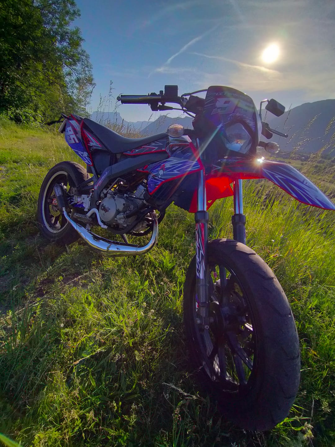 Customer photo review of Kit déco 100% personnalisable 50cc