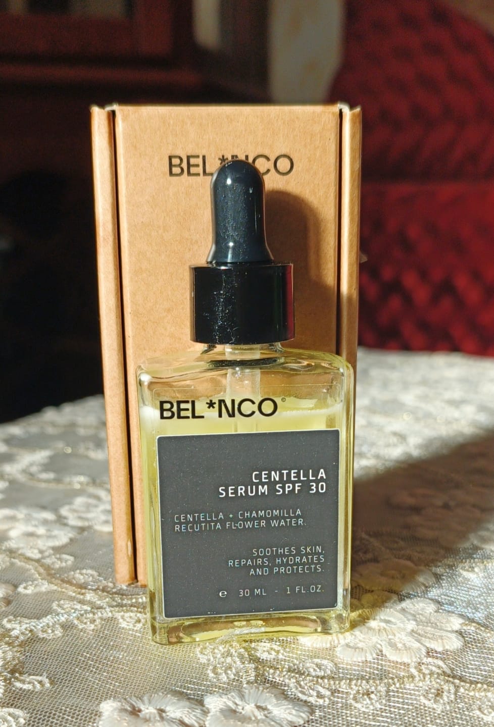 Customer photo review of CENTELLA SERUM SPF 30