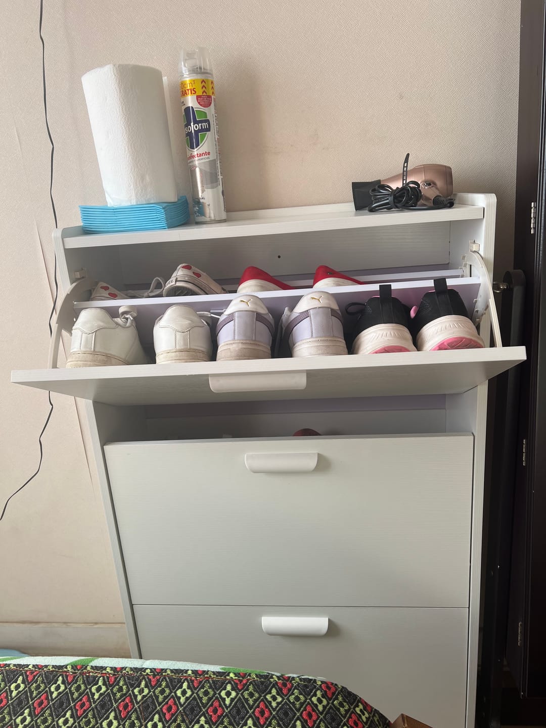 Customer photo review of Mueble Zapatero Organizador Estante para Zapatos VTRIN