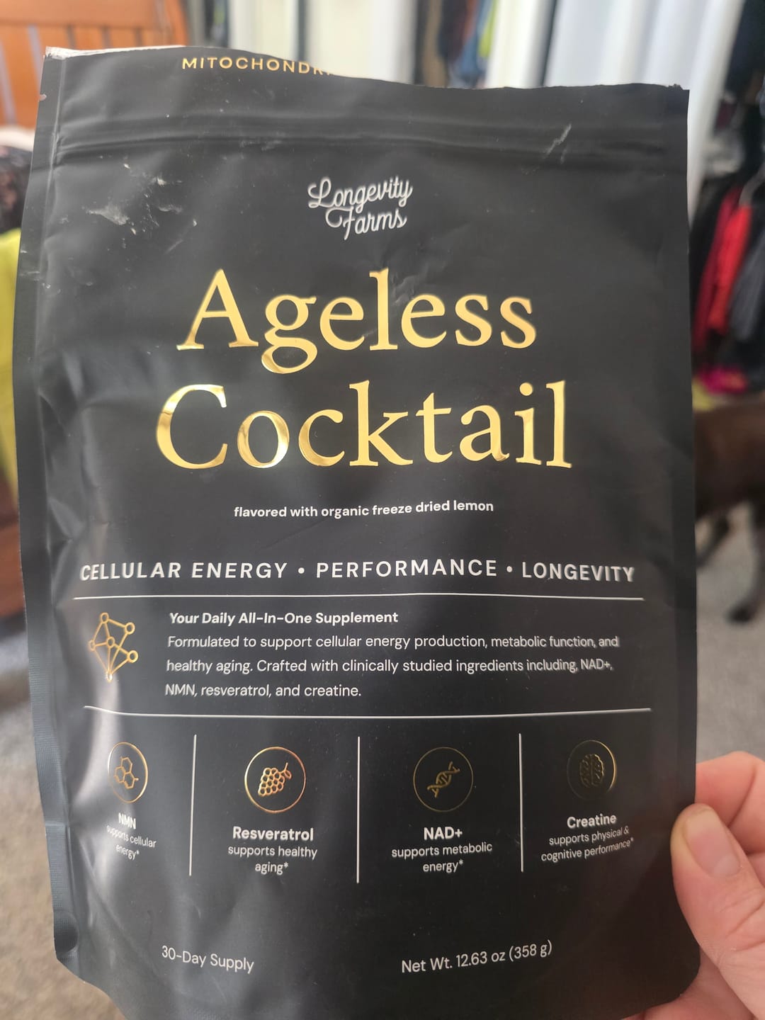Customer photo review of Ageless Cocktail