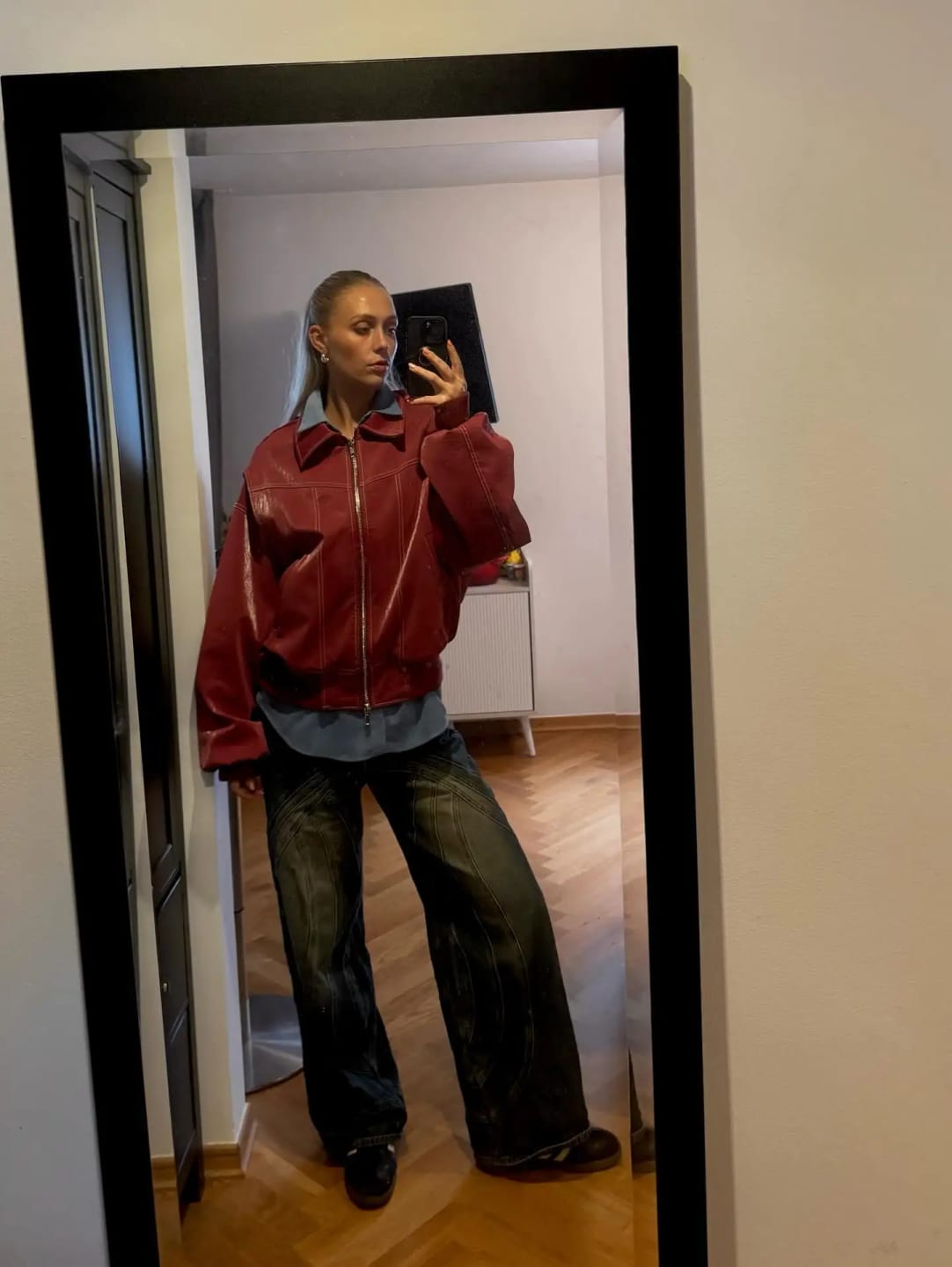 Customer photo review of Adelfa Bomber Jacket
