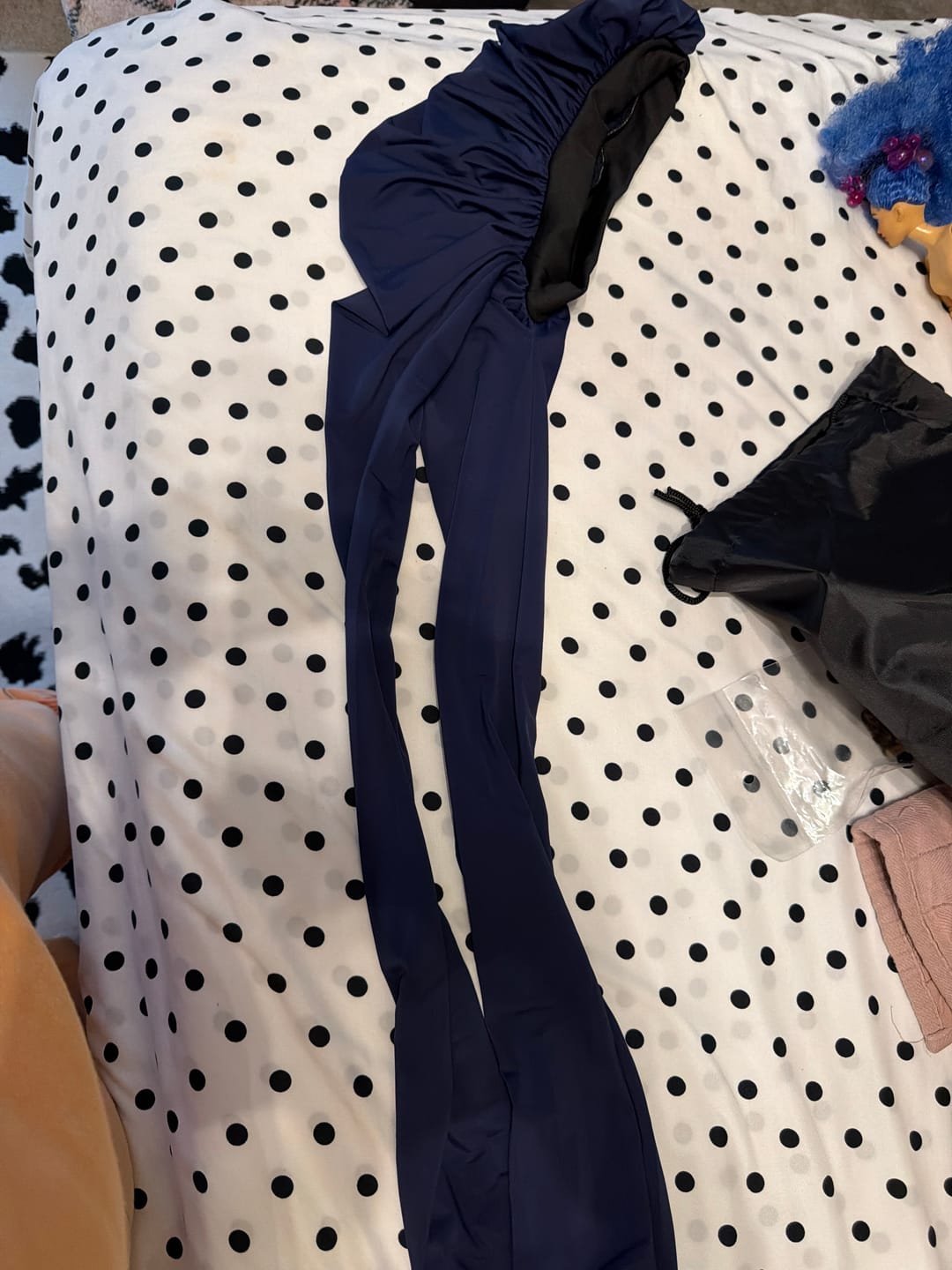 Customer photo review of Pantyhose Bonnet for Sleeping