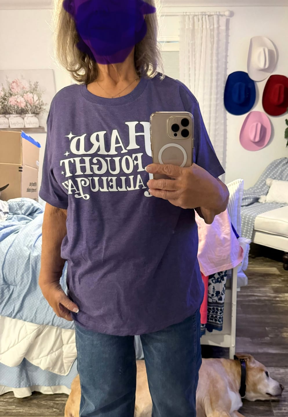 Customer photo review of Hard Fought Hallelujah