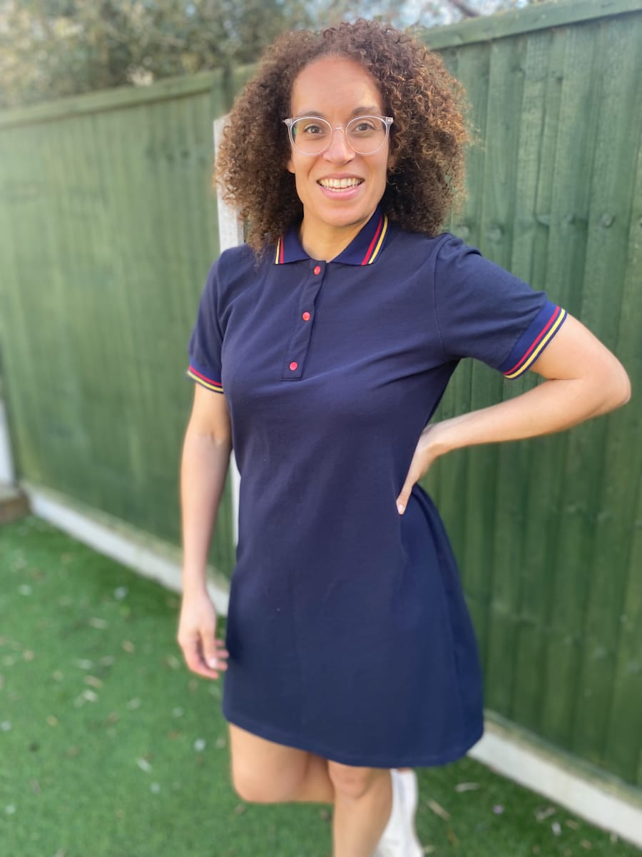 Customer photo review of Plain Pique Jersey Fabric