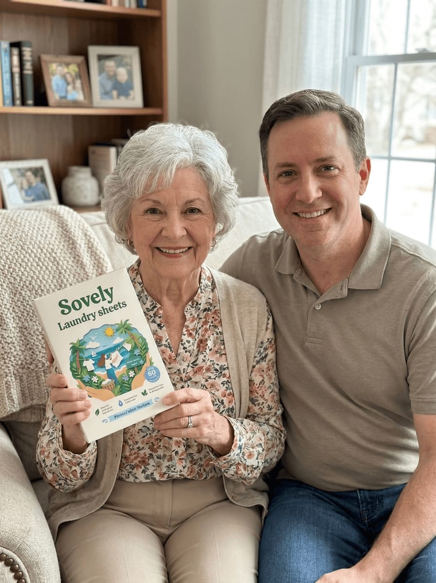 Customer photo review of Eco-Friendly Laundry Sheets