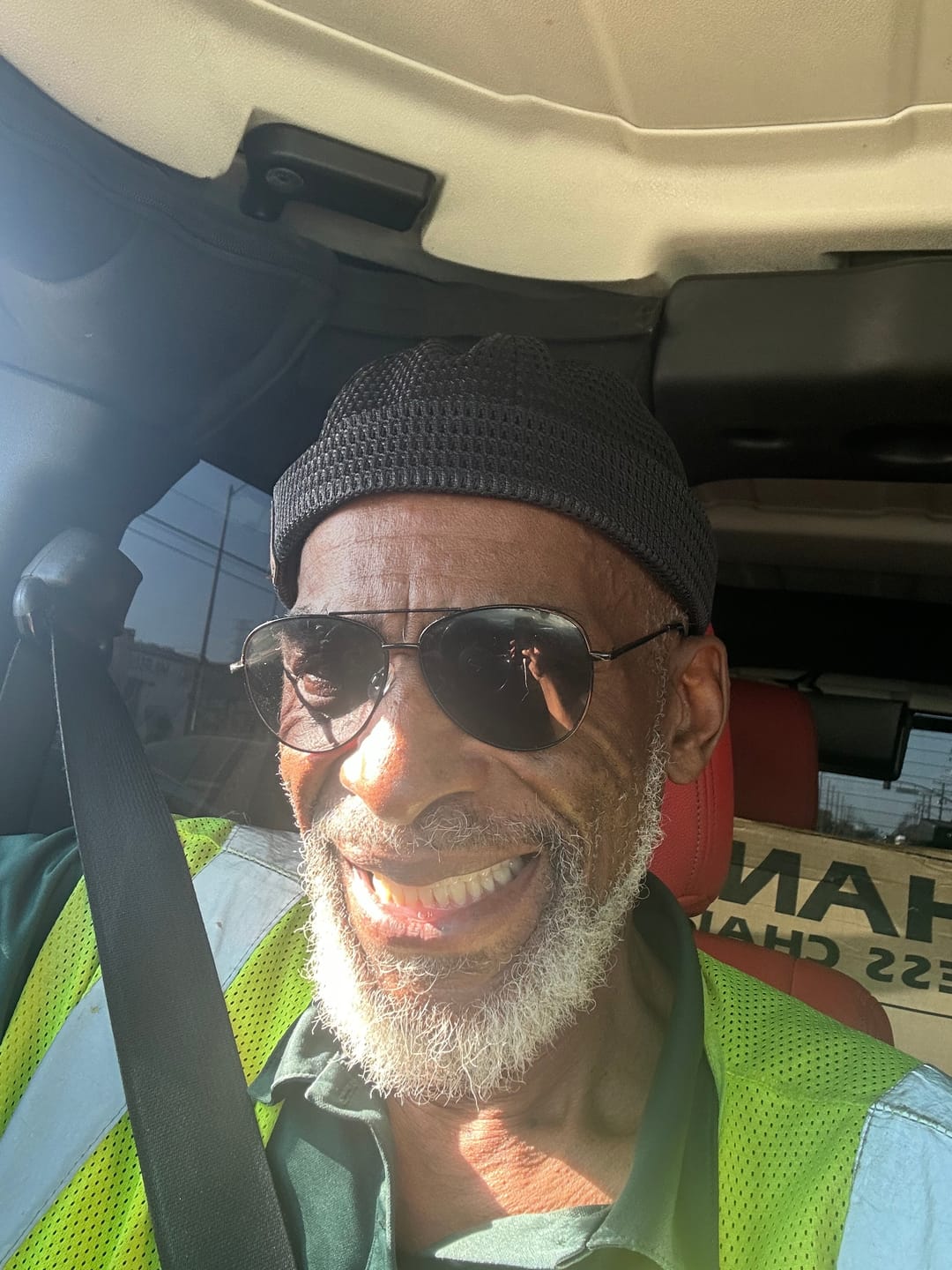 Customer photo review of Men’s Breathable Brimless Docker Hat – Lightweight Mesh Skull Cap for Summer Outdoor Wear