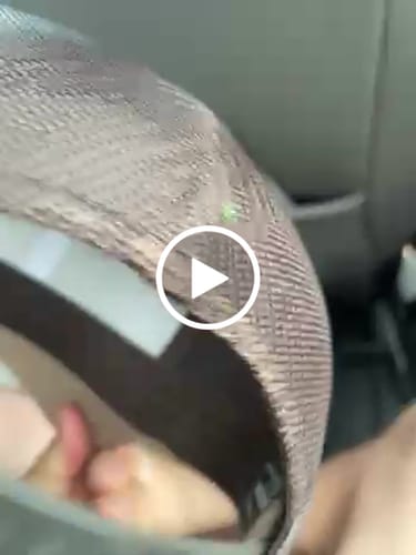 Customer video review of Richardson 112 Genuine Leather Patch Hats Laser Engraved