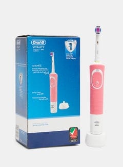 Customer photo review of Oral-B Powered Toothbrush 3D Whit Vitality With Timer