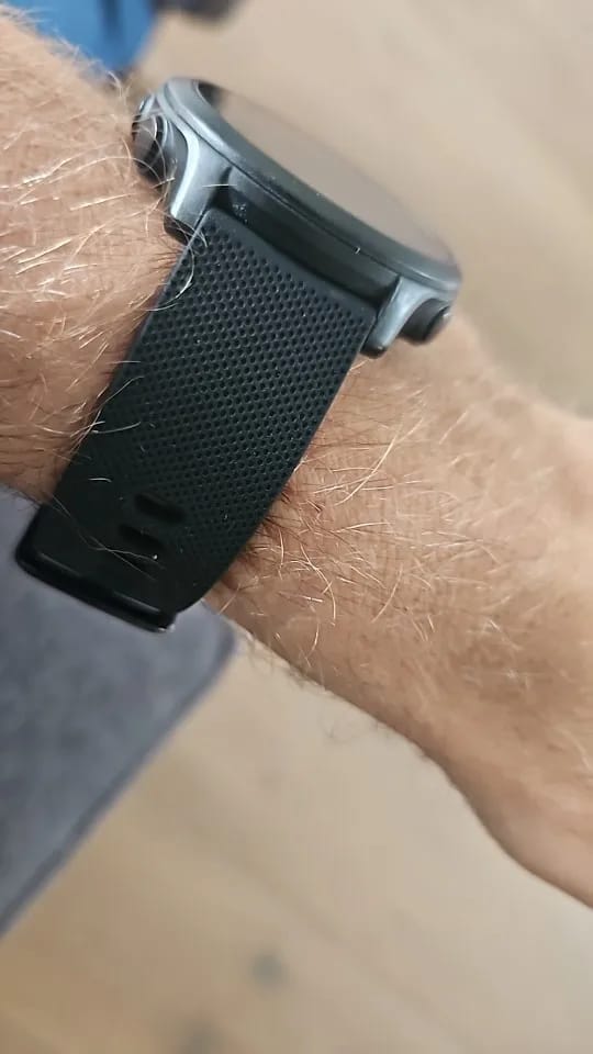 Customer photo review of Amazfit Silicone Watch Band Replacement Strap Durable Comfort